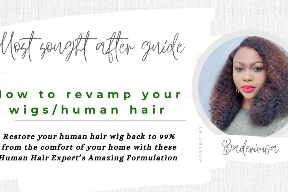 how to revamp your wig