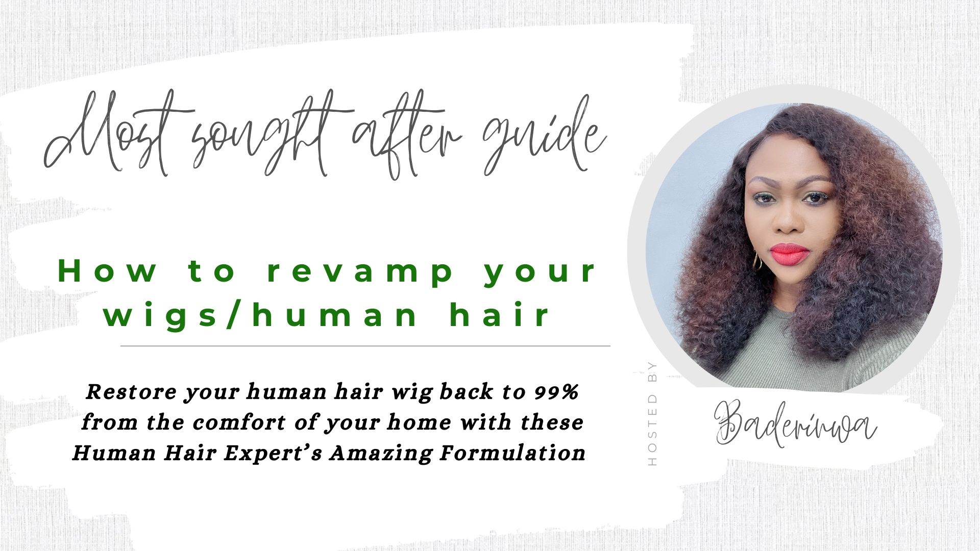 EXPERT WIG STYLING- THE BEST WIG REVAMP SERVICES - Service Connect Hub